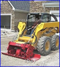 skid steer hydraulic tamper|skid steer tamper attachment.